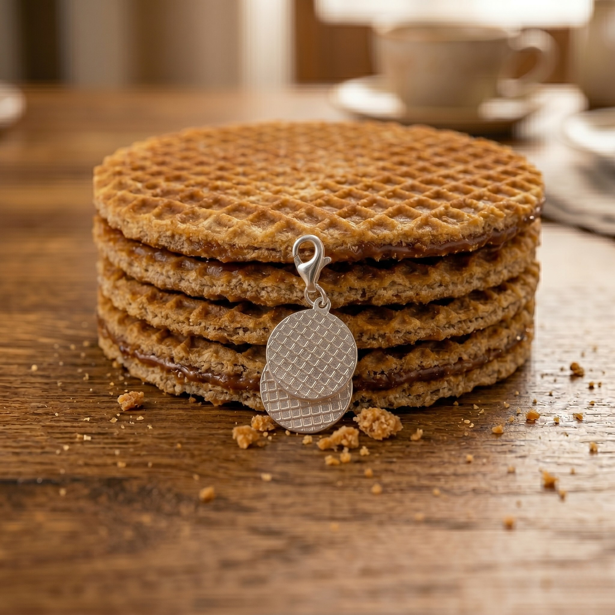 Stroopwafel charm - Image 2